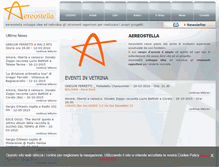Tablet Screenshot of aereostella.it